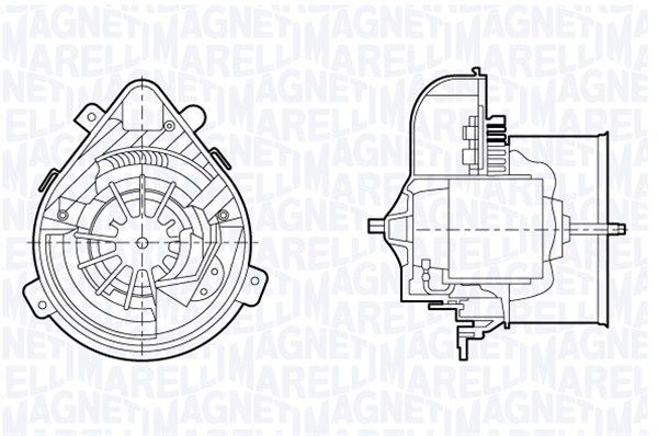 MAGNETI MARELLI Salona ventilators 069412692010